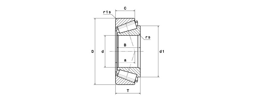 מסב גליליים קוני אינצי